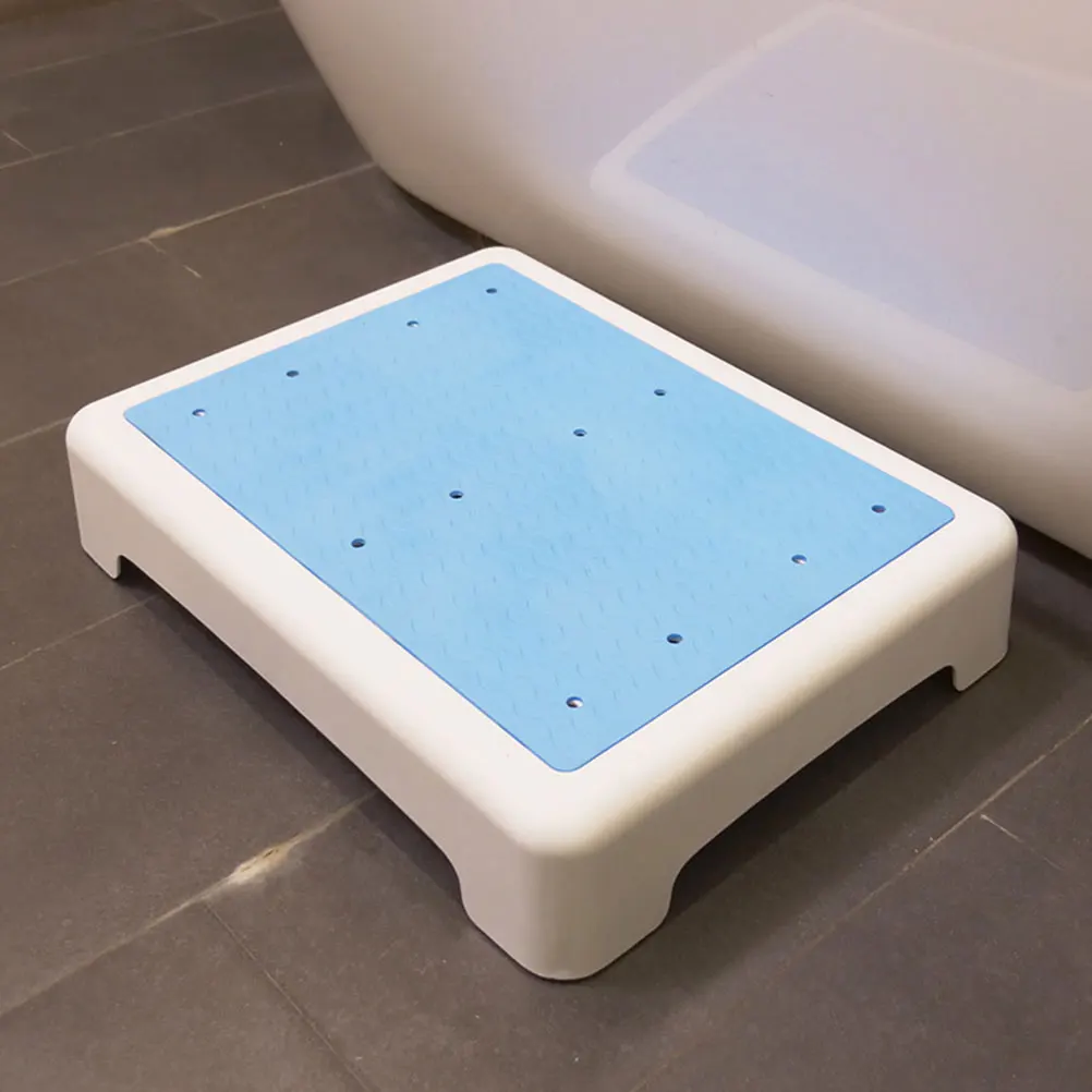 

43x33x9cm Waterproof Bathroom Bath Stool Non-Slip Toilet Thickened Plastic Low Stool For Bathroom Bathtub Shower Short Stool