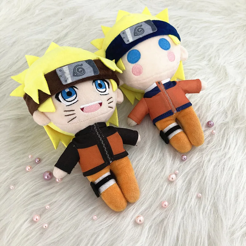 20CM New Naruto Plush Doll Creative Cute Pillow Kakashi Uchiha Itachi Simulation Doll Children\'s Birthday Gift Collection Toys