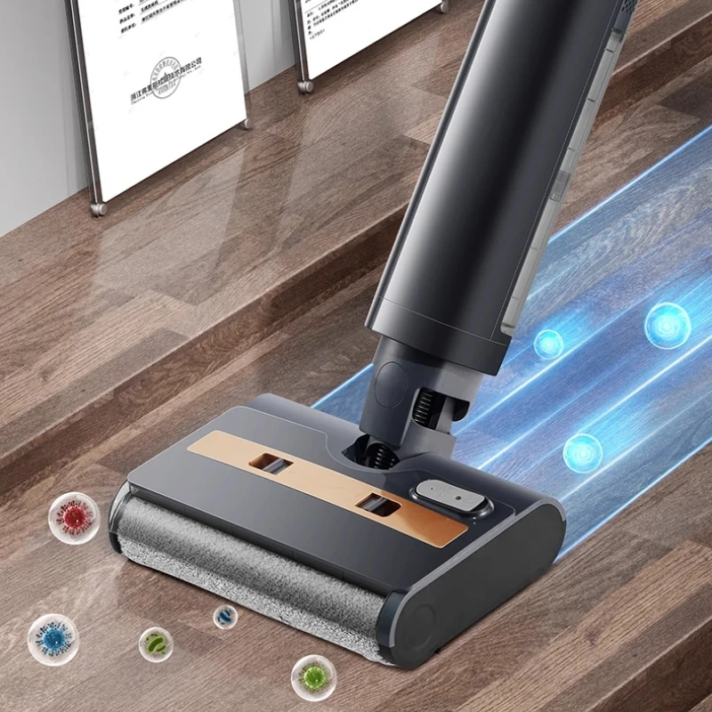 2025 جديد Supor غسالة الأرضيات 3 في 1 فراغ ممسحة غسل السيارات نظيفة المنزل الكذب التعقيم غسل ساخن سريع جاف