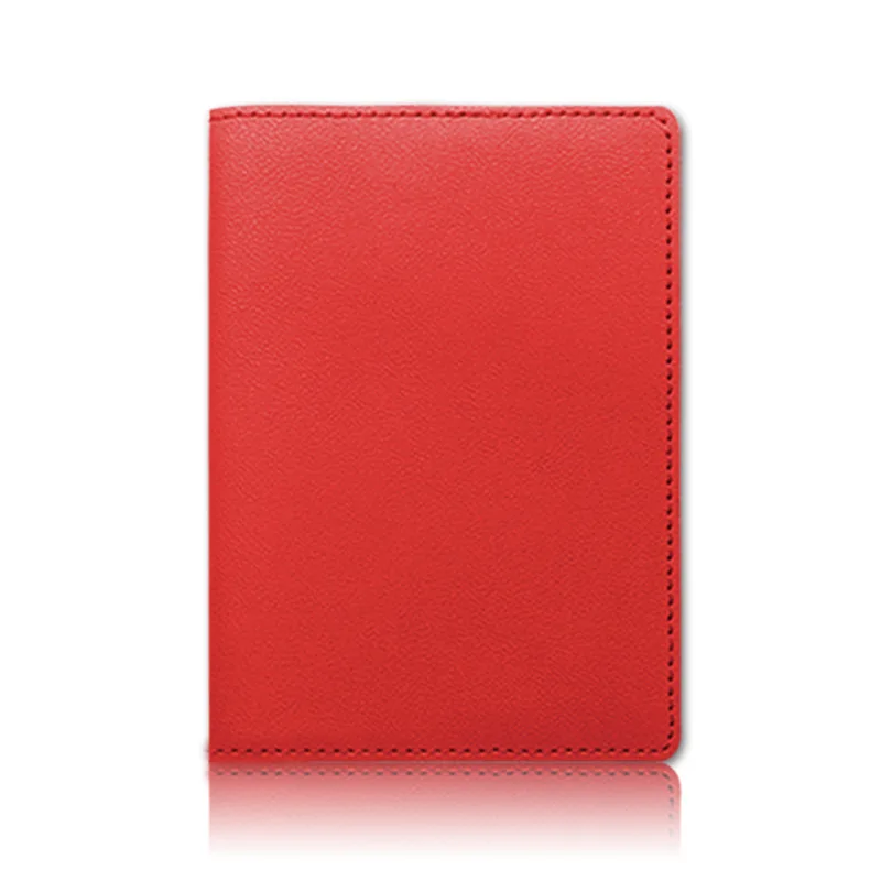 Passport Cover Leather Man Women Travel Passport Holder with Credit Card Holder Case Wallet Protector Cover Case