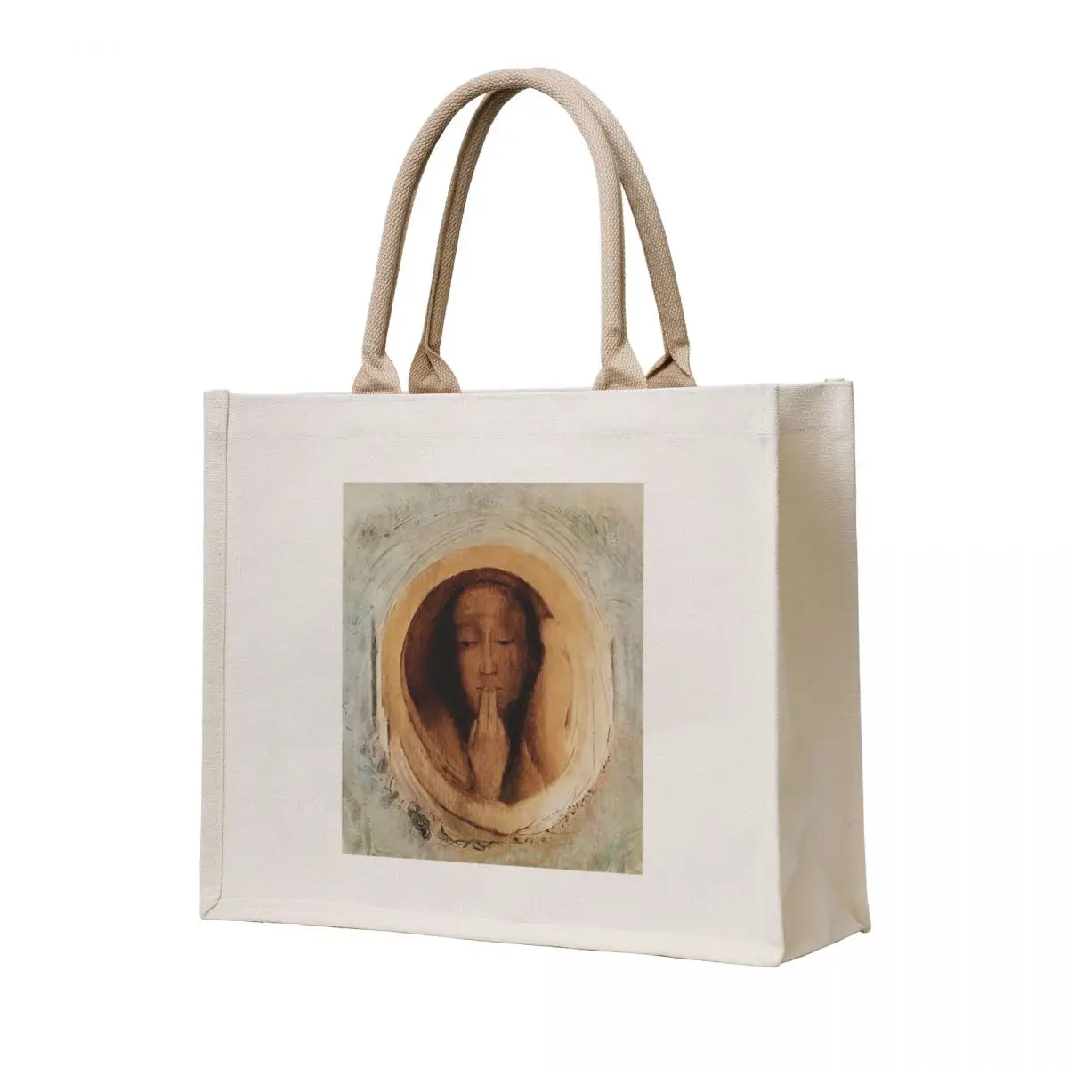 

Silence by Odilon Redon Tote Bag Big bag Custom bag the tote