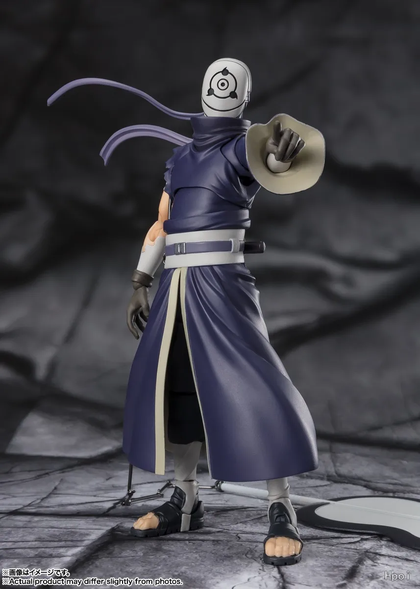 Original in Stock BANDAI S.H.Figuarts Uchiha Obito Figures Model Toys Gifts Collection Ornaments