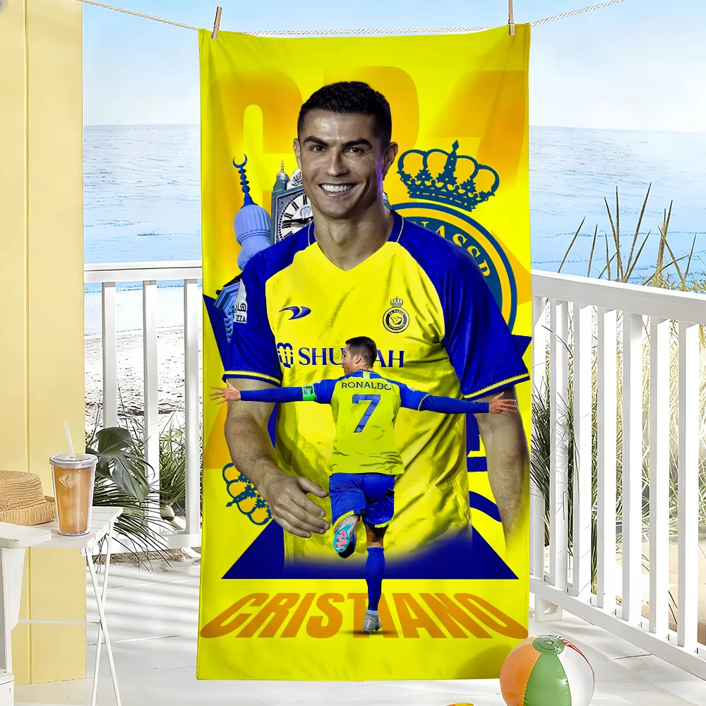 Star C-Cristiano Super R-Ronaldo-S CR7 Towel For Swim Yoga Gym Quick Drying Soft and skin-friendly Beach Towels All-Season