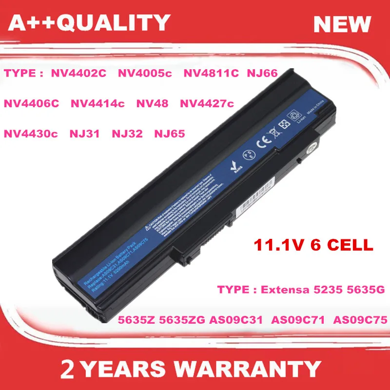 

AS09C31 Laptop Battery For Gateway NV4402C NV4005c NV4811C NV4406C NV4414c NV48 Series NV4427c NV4430c NJ31 NJ32 NJ65 NJ66