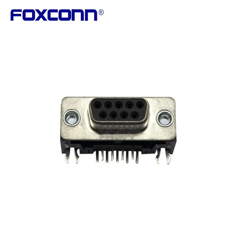 Foxconn DT11121-H4R2-4F R/A DB Black with screw 9Pin