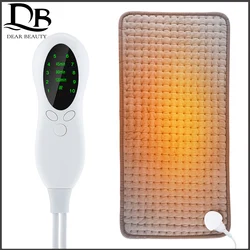 50*100 Multifunctional Electric Heating Pad Velvet Skin-friendly Temperature Control Constant Hot Compress Drive Cold Keep Warm