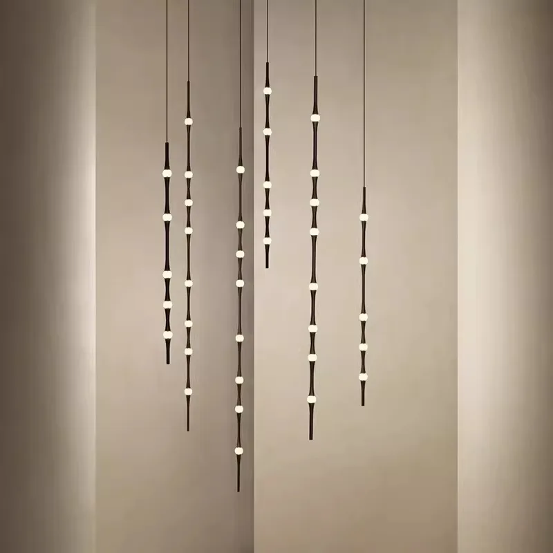 

Nordic Pendant Light Acrylic Lampshade Modern Design Hanging Chandelier Living Room Lobby Hotel Home Decor Pendant Lamps