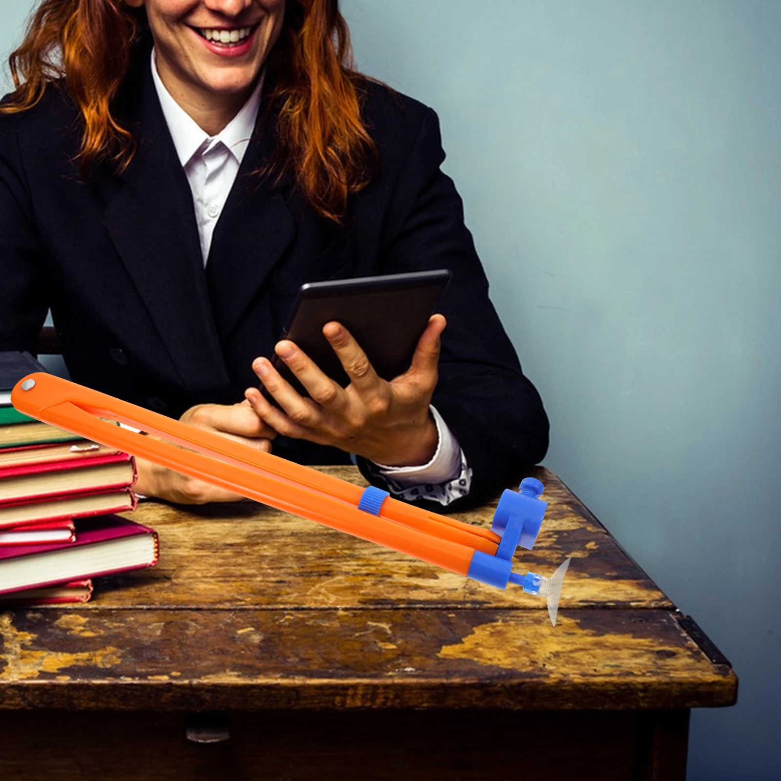 

Adjustable Plastic Lessons Circle Tool Blackboard Math Teaching Supplies Geometry For Classroom Drawing For Students