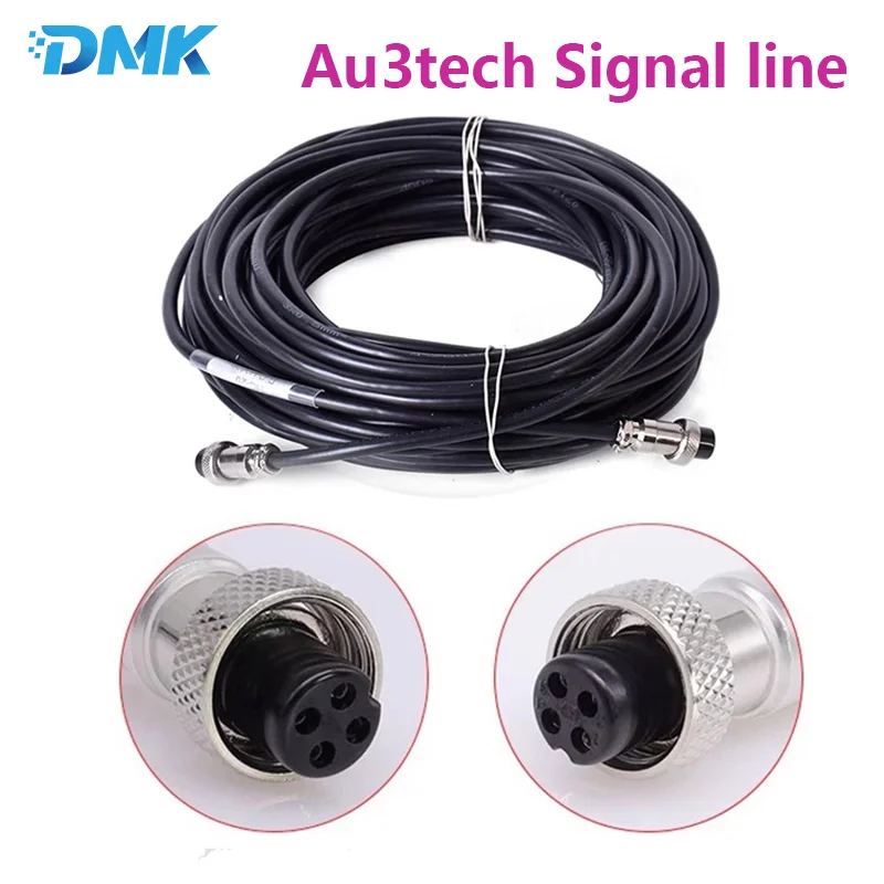 Au3Tech Original Laser Cutting CNC Product Capacitor Signal Amplifier Transmission Line M12/M16 Interface 10/20M Signaling Cable