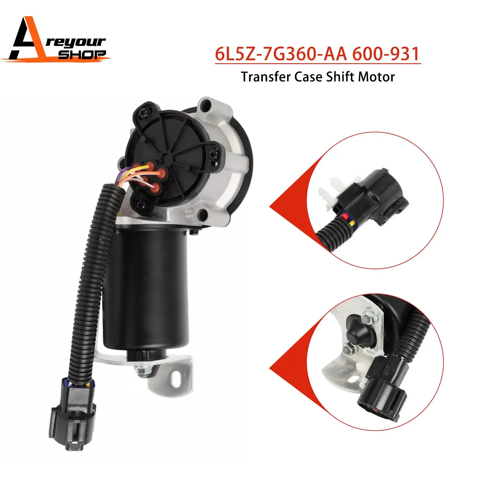 

Transfer Case Shift Actuator Motor for Ford Ranger 2006-2011 6L5Z-7G360-AA
