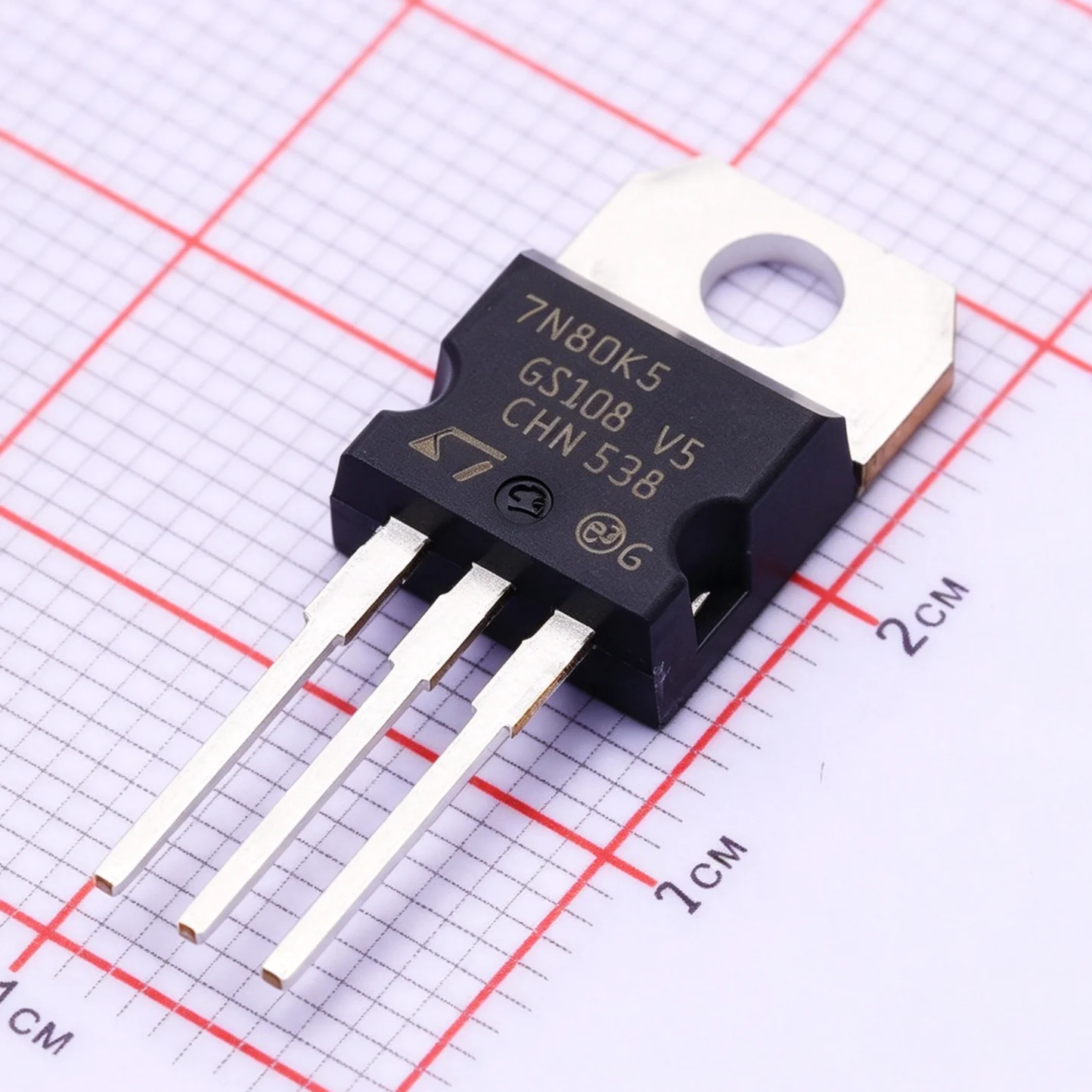 2PCS STP7N80K5 Marking 7N80K5 TO-220AB-3 800V 6A 110W 1.2Ω 1.2 ohm N-channel NEW Original Field-Effect Transistor MOSFETs 7N80K5