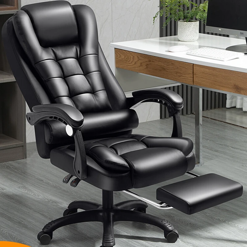 Executive Computer Office Chair Comfortable Emperor Camp Office Chair Leather Free Shipping Arm Silla Oficina Trendy Furniture