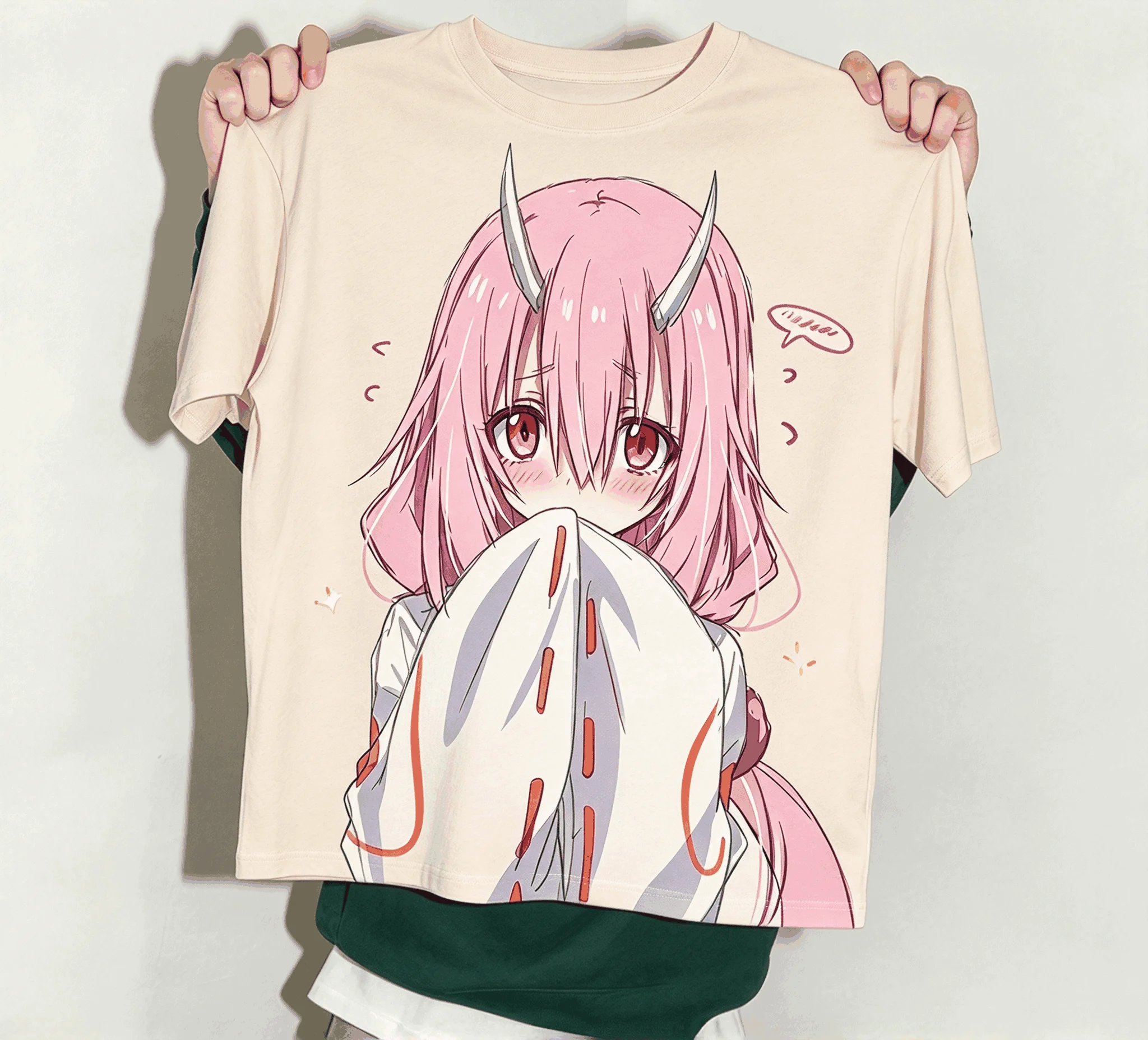 Reincarnated as a Slime Vintage T-shirt Unisex Singer Cotton Men T Shirt Oversized Unisex Streetwear Trendy Cotton for Men Women