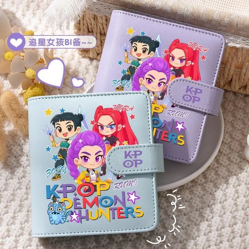 ألبوم بطاقات KPop Demon Hunters Rumi فضفاضة الأوراق، ألبوم تخزين البطاقات الصغيرة المبتكرة، هدية عيد ميلاد للأطفال #4