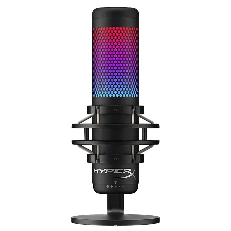 King ston Hyper X Quadcast s podcast usb studio microphones RGB gaming wireless microphone new 2023 fashion
