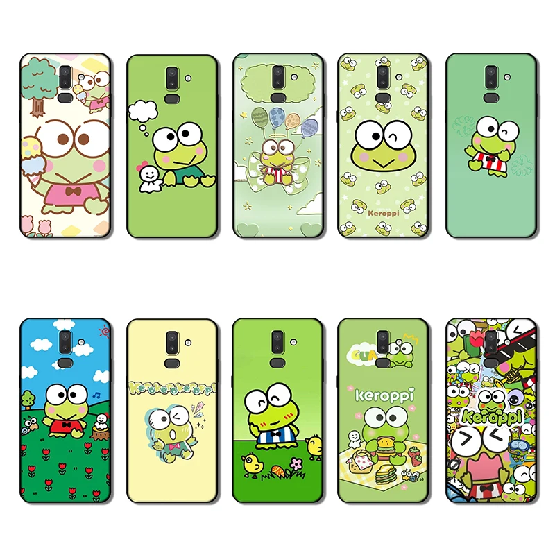 Samsung Note 8 9 10 20 Lite Plus Ultra Kero Kero Keroppi Creative Design Soft Case Phone Case