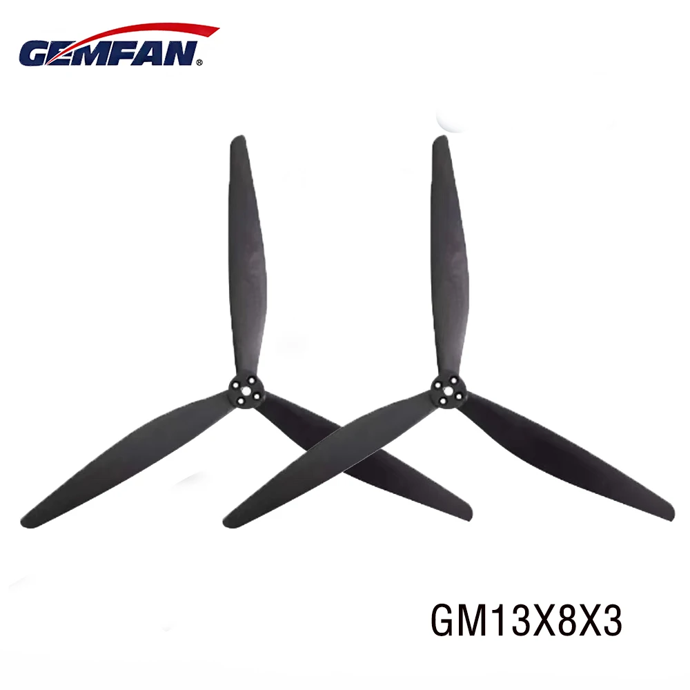 

2 пары, пропеллеры GENFAM 1308 13X8X3 Blad (2CW + 2CCW) для FPV Mark V2, 13 дюймов, каркасный двигатель из углеродного волокна, 4215 кВ, аксессуары для дрона