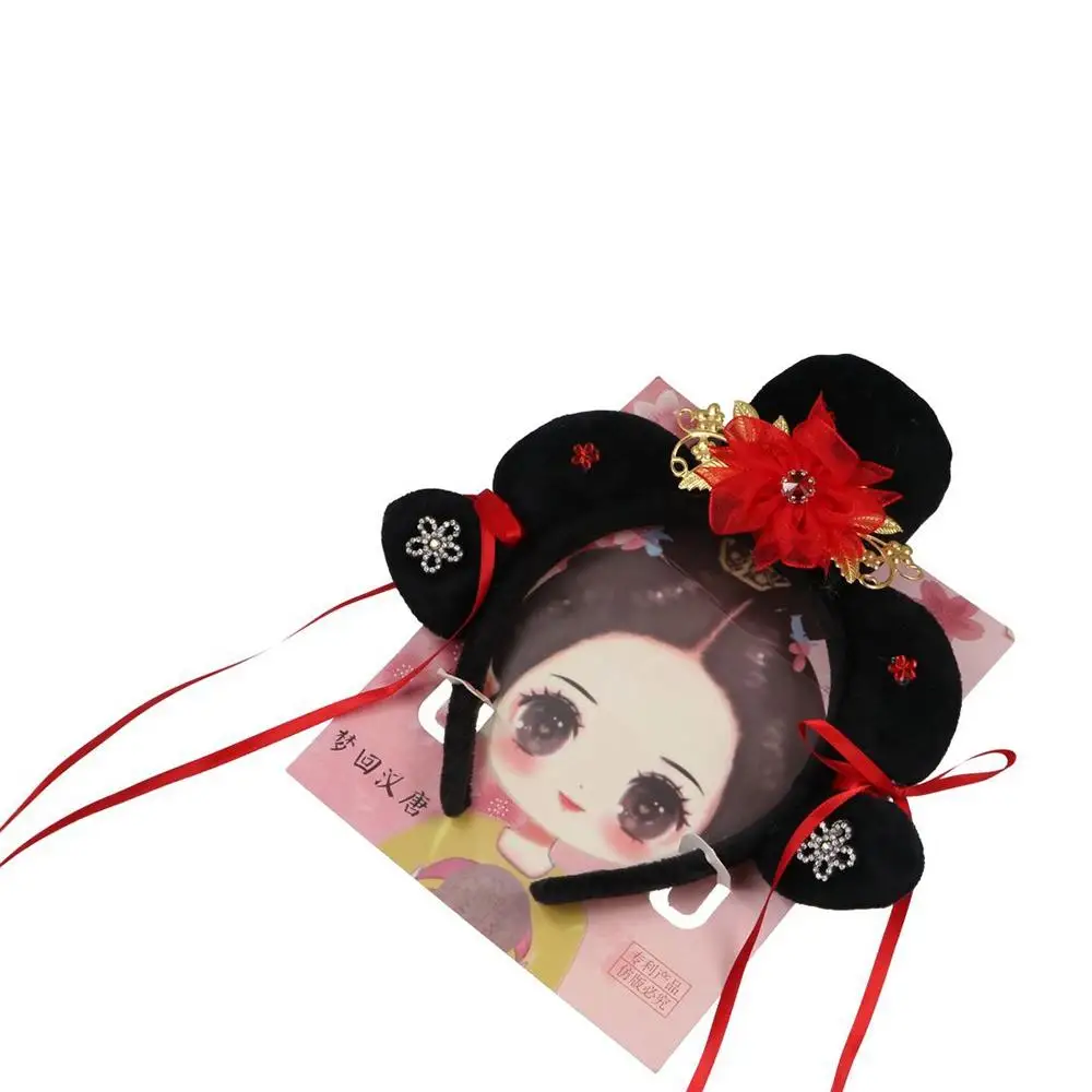 

Headwear Pearl Chinese Antique Headdress Bow Hanfu Hair Hoop Chinese Style Headwear Antique Headband Ancient Style Headwear