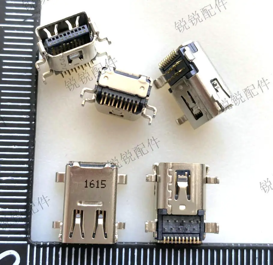 Fro MINI DP female seat 20P sinking plate DisplayPort female head SMT + DIP front plug and rear stick DP connector