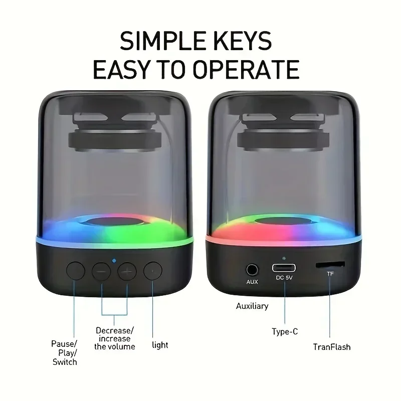 Cool Speaker Mobile Phone Speaker Home Outdoor Mini Portable Portable Wireless Bluetooth  speaker  portable speake