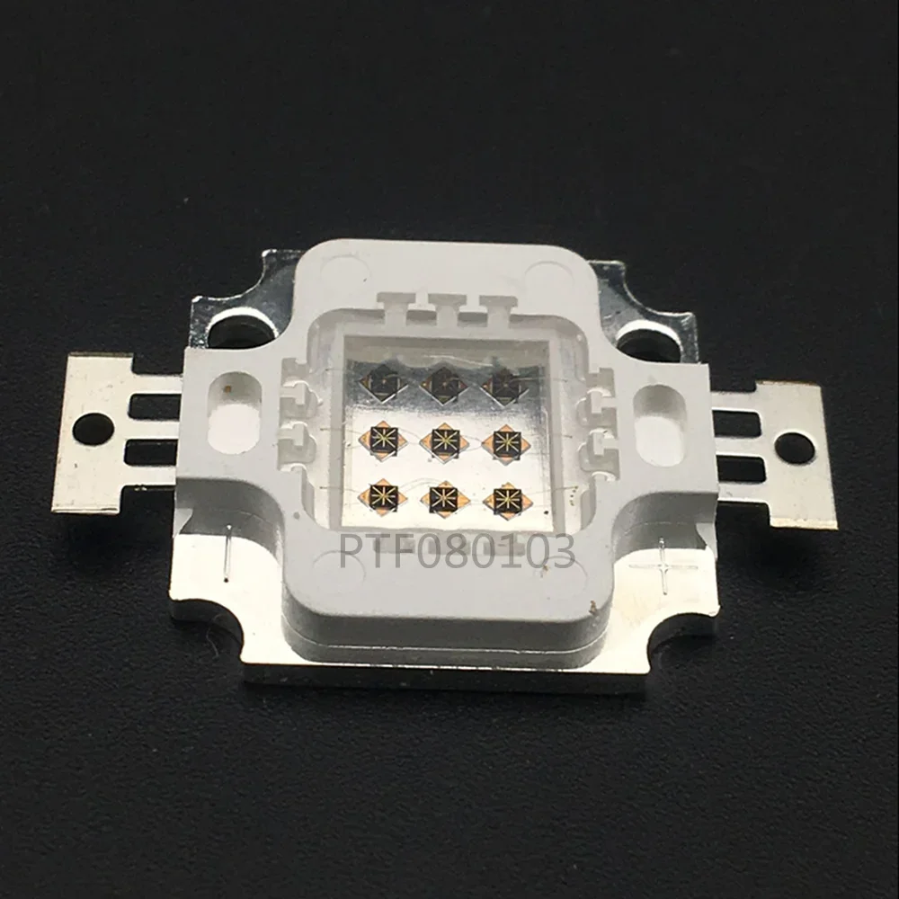 10W 850nm chip LED na podczerwień IR High Power LED Chip 850nm IR Infrared 10W Emitter Light Bead COB 850nm Night Vision CCTV Camera