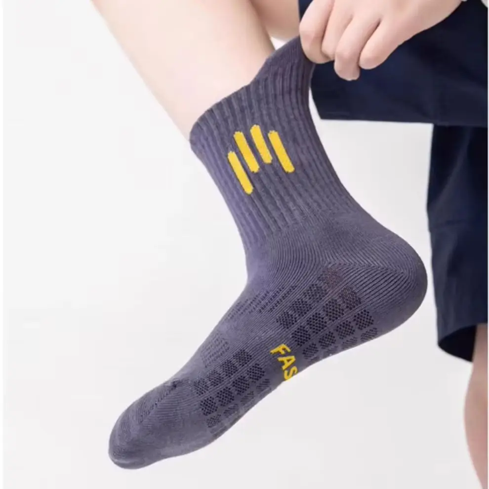 5 Pairs Kids Sport Crew Socks Boys Letter Print Combed Cotton Children Socks