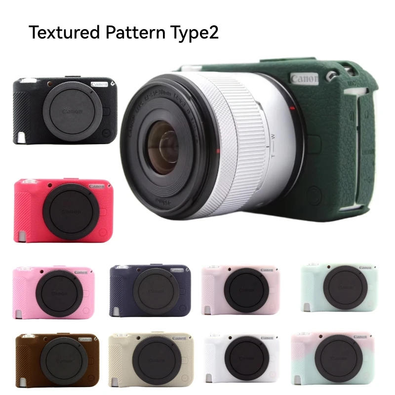 R50V Silicone Rubber Case Body Cover Protector Frame for Canon EOS R50 V Camera