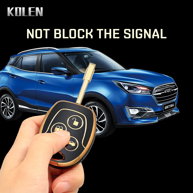 New TPU Car Key Case Cover Shell For Ford Focus Fiesta Fusion C-Max For Mondeo Galaxy C-Max S-Max Protected Fob Bag Accessories image 6