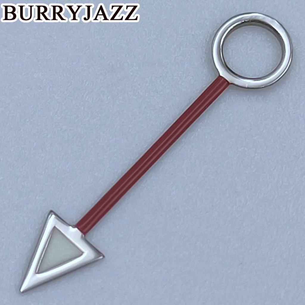 Burry jazz Silber Gold Roségold Schwarz Blau Grün Lila Braun Uhrzeiger Leuchtende Zeiger passen nh34 gmt Bewegungen – Detail 9