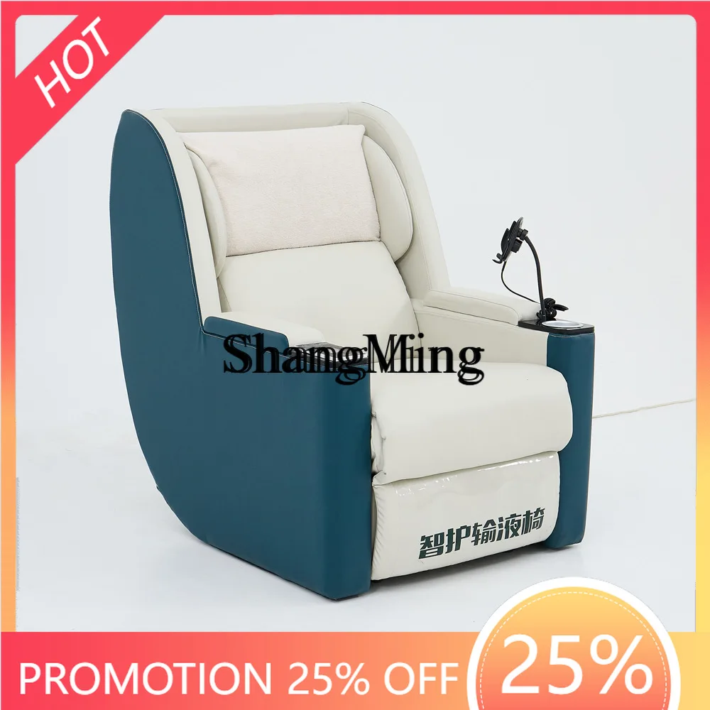 

FG Lazy Sofa Multifunctional Electric Massage Infusion Chair Wall-Mounted Genuine Leather Living Room