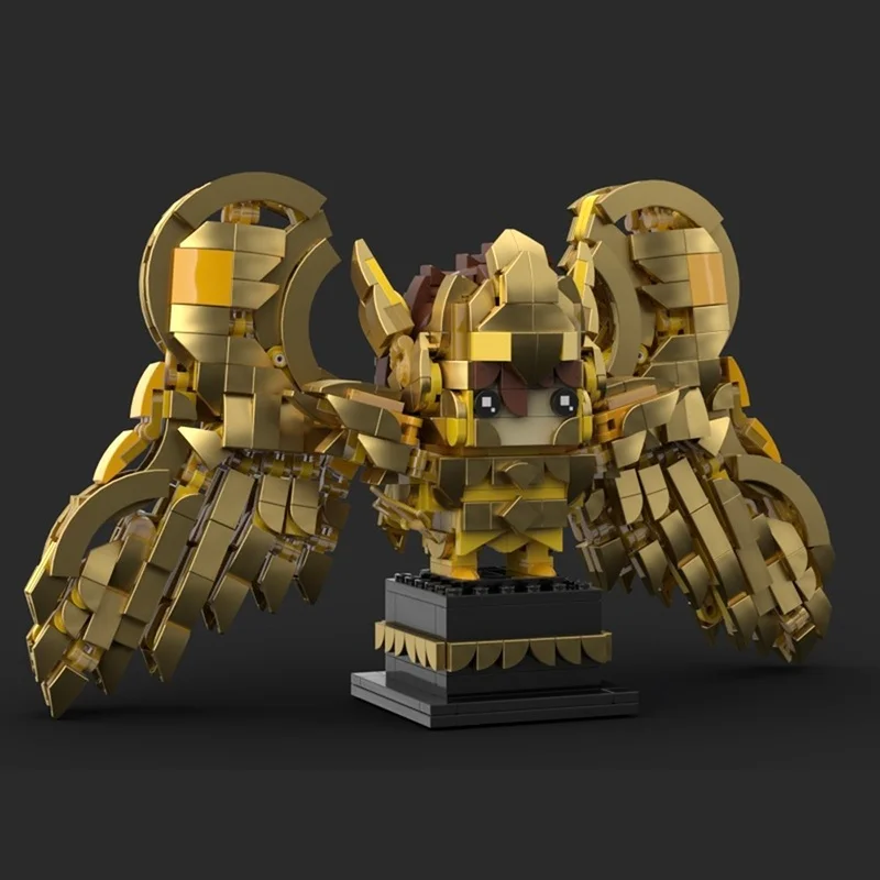 1003 قطعة MOC القوس Aiolos الله القماش Brickheadzed نموذج بناء لعبة كتل العمارة لتقوم بها بنفسك فكرة هدية الكريسماس الطوب الاطفال #3