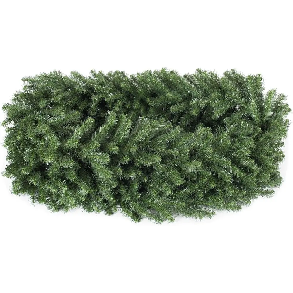 

Искусственная рождественская гирлянда размером 50 x 12 дюймов — неразветная — для рождественской гирлянды — сезонный домашний декор — для мантии или лестницы —