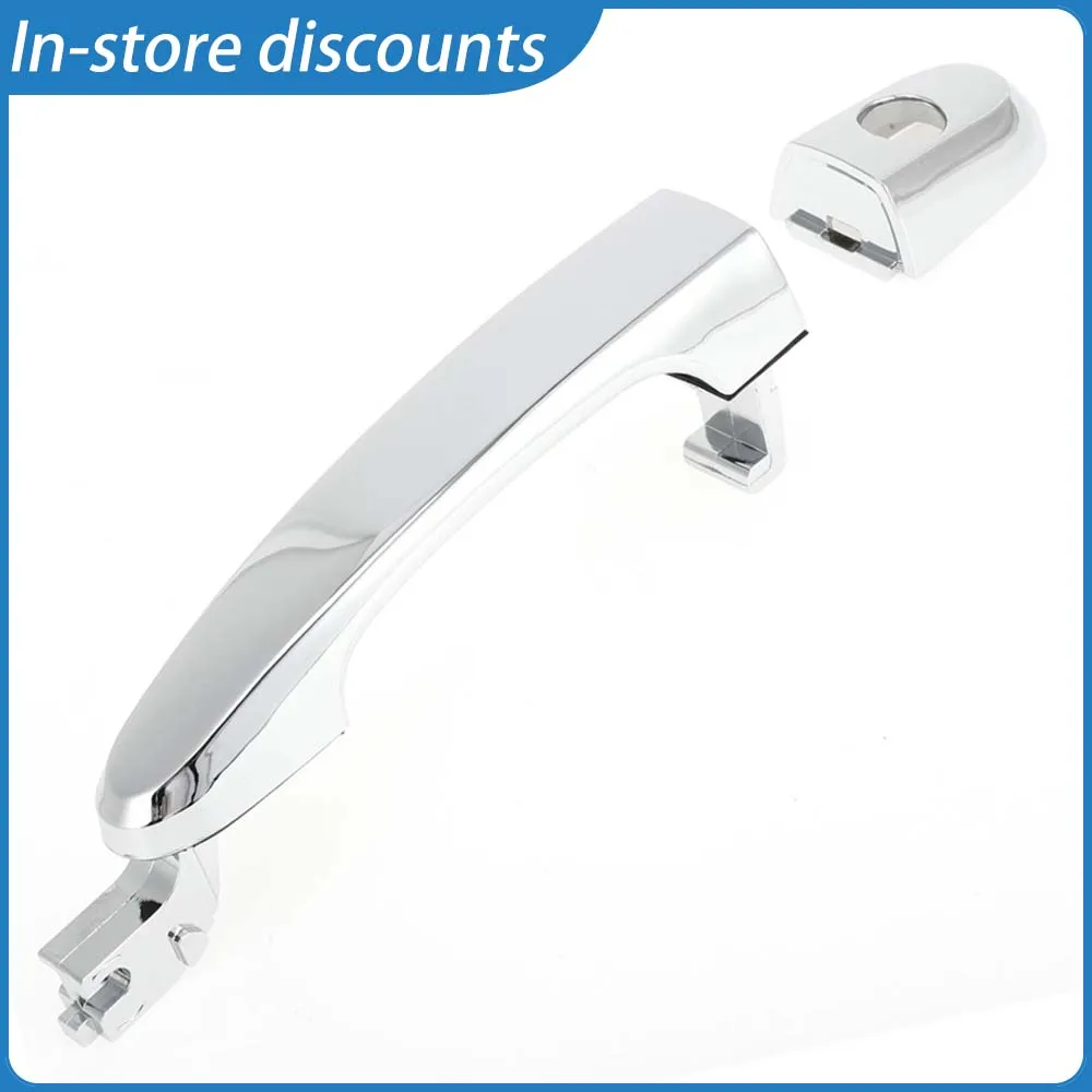 

Premium Silver Tone Front Left Exterior Door Handle for Hyundai & Kia Vehicles, Quality Durable Replacement Part, OEM 826511F000