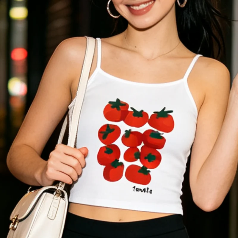 2026 Women's Clothes Y2k Emo Girl Punk Crop Tops Casual Graphics Leopard Printed Sling Strap 90s Sexy Vintage Fashion Baby Tees