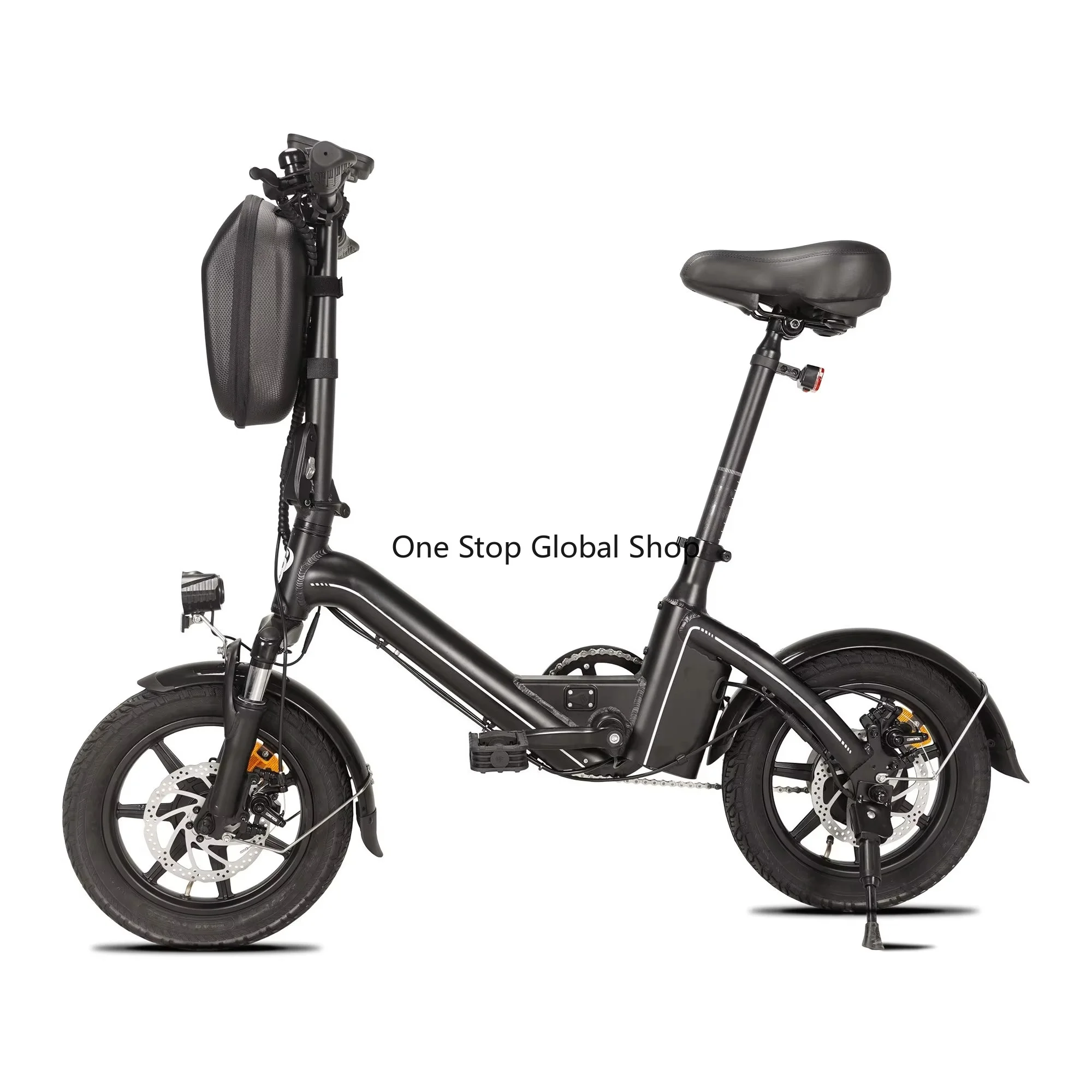 T16 PRO Folding Bike Mini Ebike Advanced Features 250W Motor 36V 7.8Ah 14x1.125 Tyre 20kg Upgrade Rear