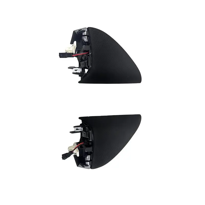 A48P-Door Interior Panel A-Pillar Horn Cover Reverse Mirror Speaker Cover 3641645 3641644 For Tesla Model Y 2025-2026