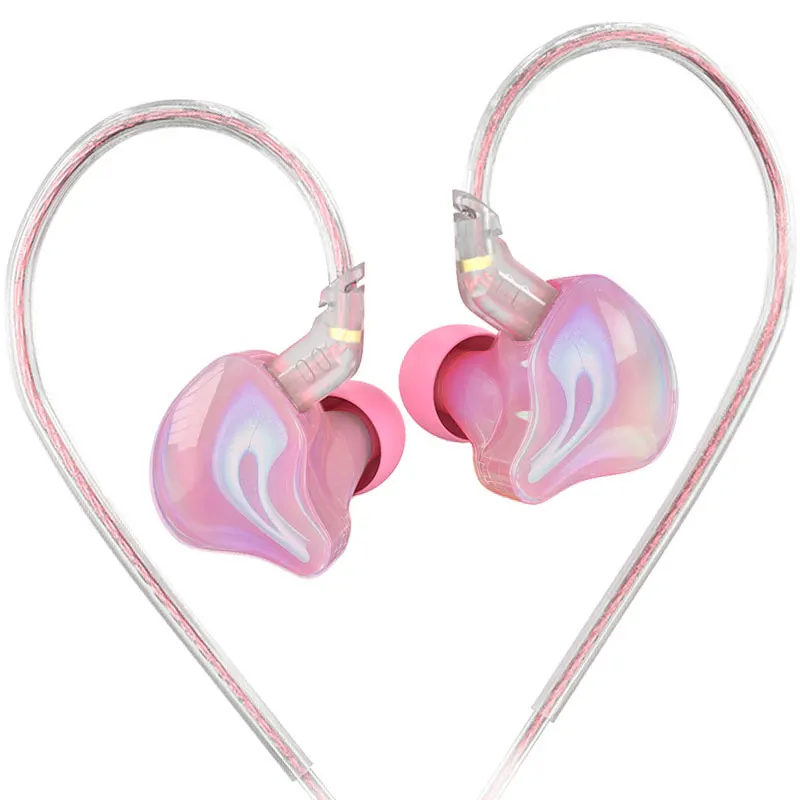 3.5mm Plug-in Wired Earphones with Ear Hooks, Anti-drop Transparent Wire, Hi-Fi Lossless Sound Quality, Designed for Audiophiles