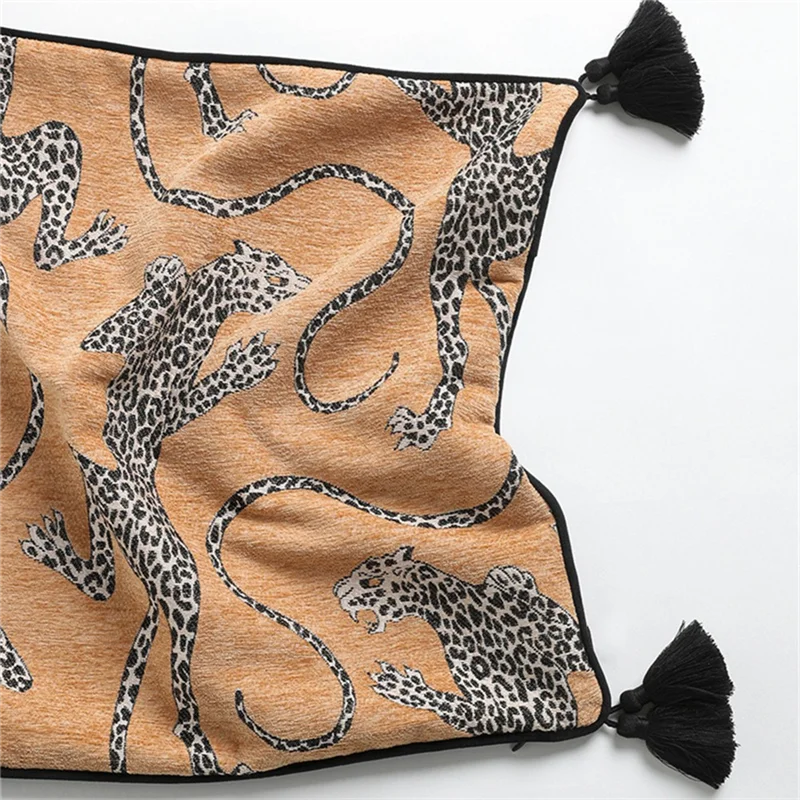 

Ancient Pattern Pillow Cover Mystical Animal Decorative Cushion Cover Tropical Home Garden Bed For Couch Pillowcase