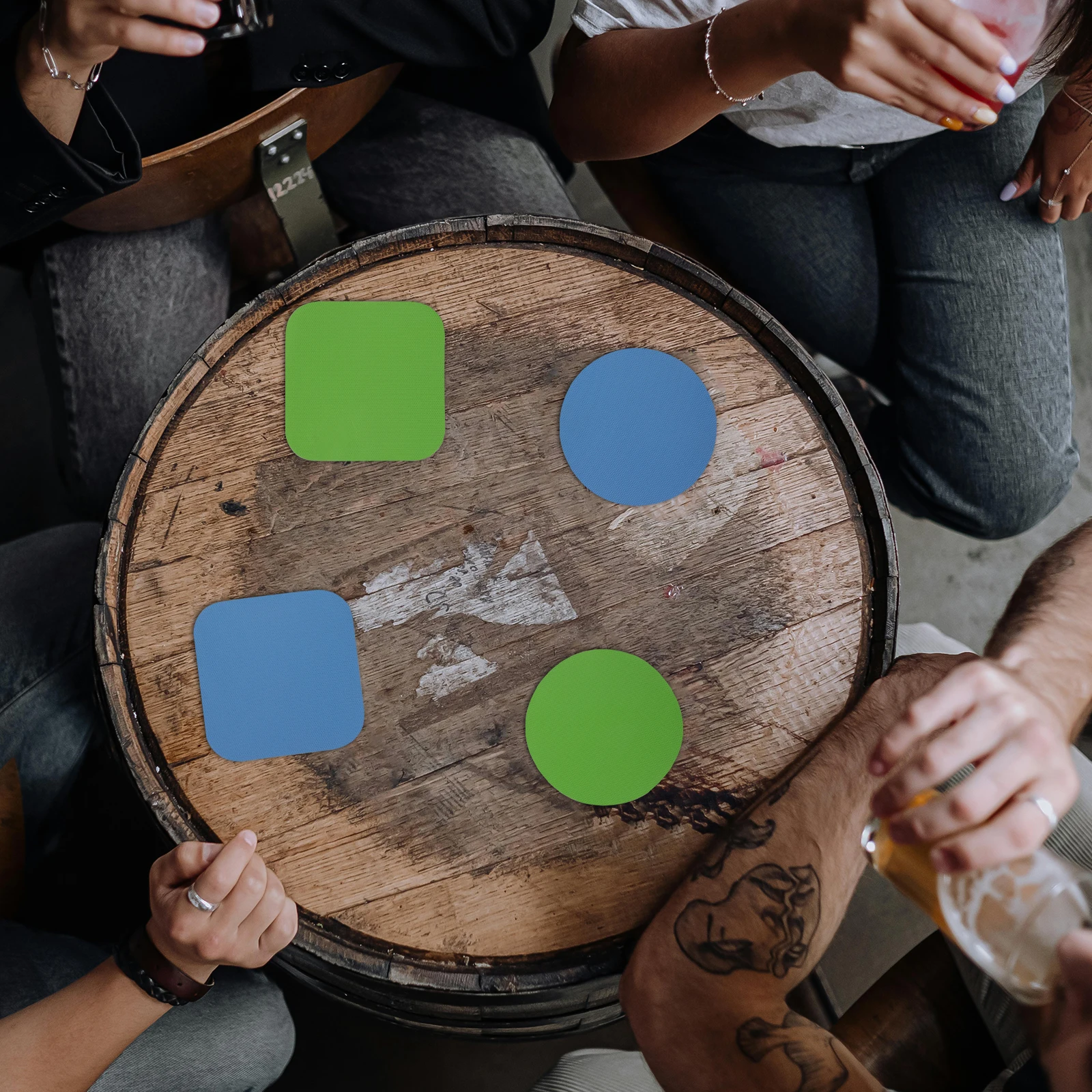 

4Pcs Multi-Function Jar Opener Pad Premium Rubber Gripper for Women Kids Seniors Anti-Skid Bottle Opener Kitchen Supplies