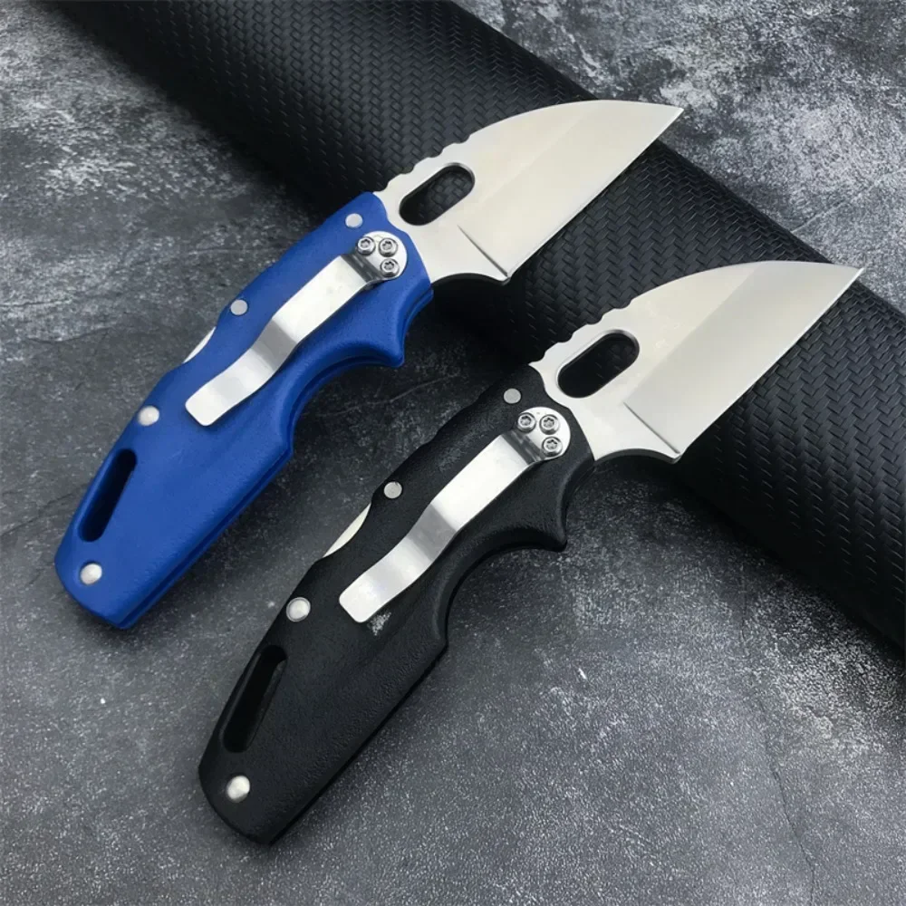 Convenient pocket knife 20LT， Hunting Outdoor Camping Nylon Fiberglass Handle Survival Hiking Rescue EDC Tool Folding Knife