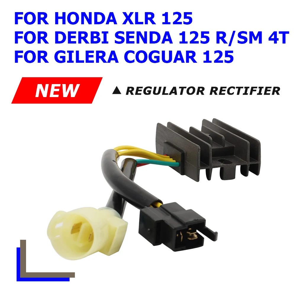 Regulator Rectifier For Honda XLR 125 For Derbi Senda 125 R SM 4T For Gilera Coguar 125 Voltage Stability Motorcycle Accessories