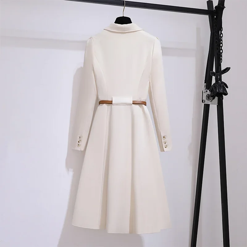 أنيقة المرأة الخريف الشتاء معطف اللباس المناسبات الرسمية دعوى تنورة مجموعة عالية الجودة الساخن بيع للموسم مهنة نمط جديد