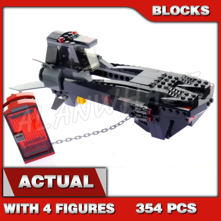 354 pezzi Super Fighter Revengers Iron Skull Sub Attack Deep Underwater Jet 07020 Building Blocks giocattolo compatibile con il modello