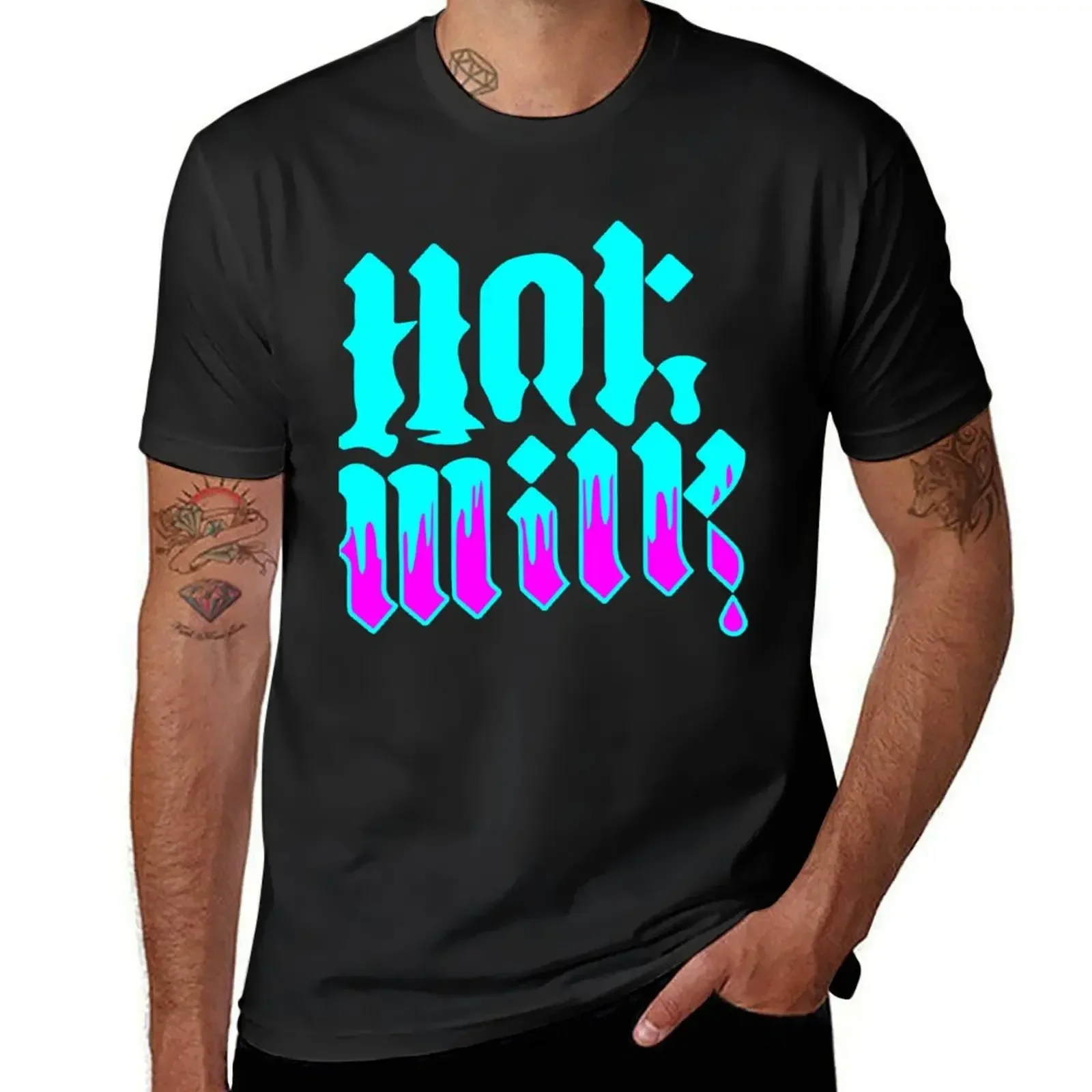 

Hot Milk Band Logo T-Shirt oversized shirts graphic tees customizeds mens t shirt graphic