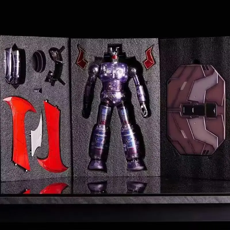 Op voorraad 37CM King Arts Diecast Series Mazinger Z Action Figure Beweegbare gewrichten Desktop Decoratie Collectie PVC Model Speelgoed