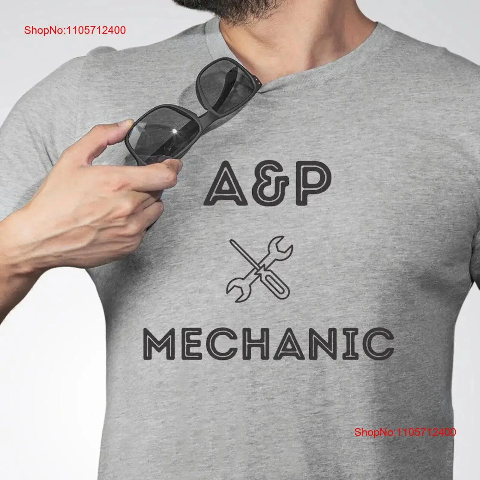 Vintage A P Mechanic T Shirt Aviation Airplane General Men's Flying vintage Washed Top For Everyday Wear fashion graphic