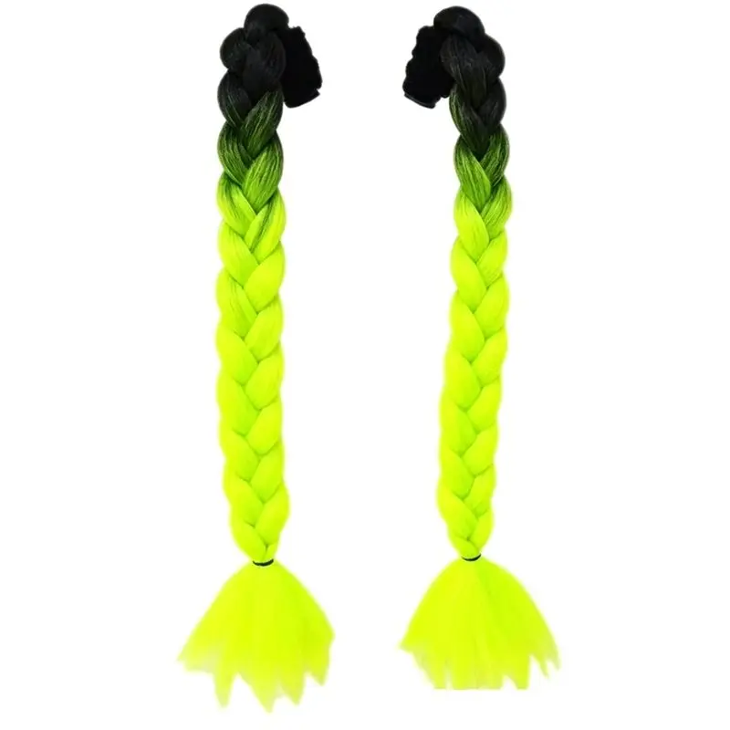 1Set Suction-Cup Motorcycle, Bicycle, And Skateboard Helmet Braids-Colorful Braids, Motorcycle Helmet Braids
