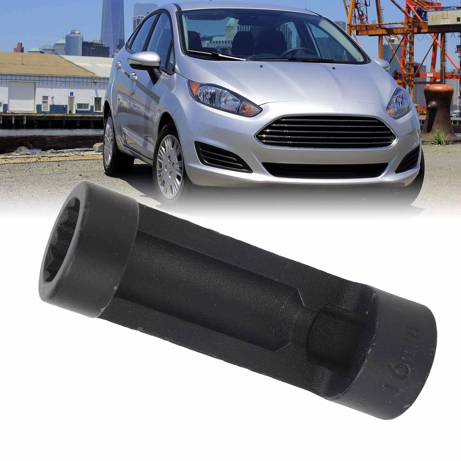 

Strut Nut Socket High Strength Efficient 12 Points 81mm Suspension Strut Removal Tool Fit for Cars Strut Nut Socket