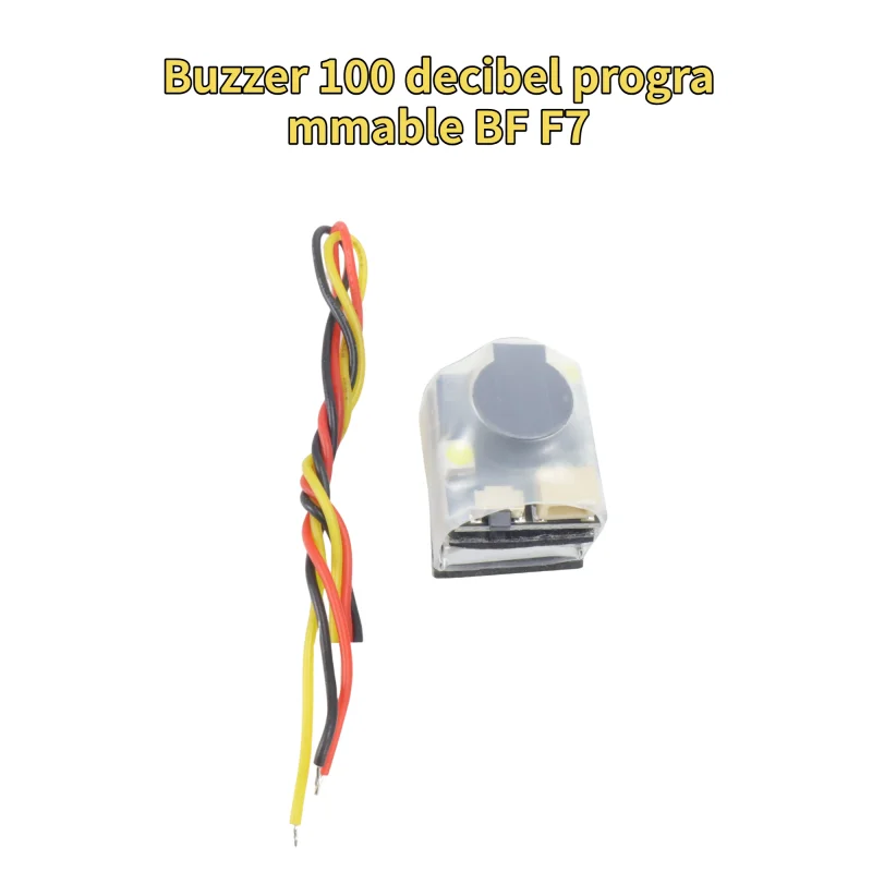 Duurzaam Type IFlight 100dB Programmeerbare Zoemer Super Luid Programmeerbaar BF F7 LEDLight Alarm voor FPV Quadcopter en RC Vliegtuig