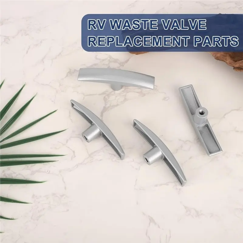 Reliable-RV Sewer Pump Valve Handle Replacement 2Pcs, Fits 1/2